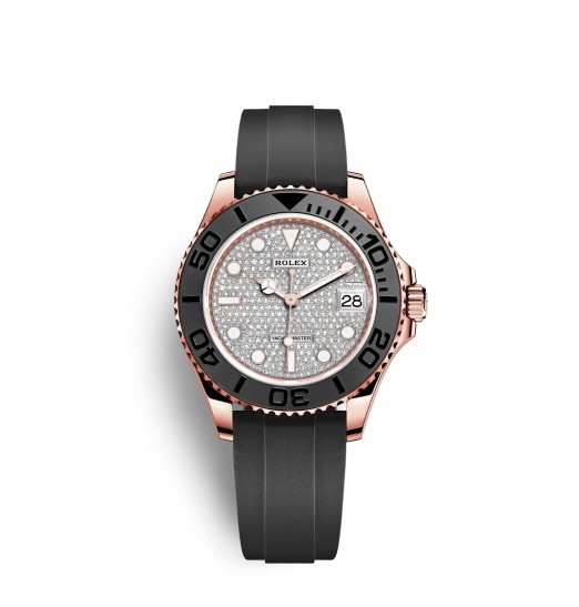 Rolex Yacht-Master 37 automatico Oro Everose de 18 quilates M268655-0019 réplica de reloj