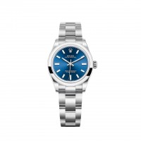 Rolex OysterPerpetual 31 esfera azul brillante réplica de reloj