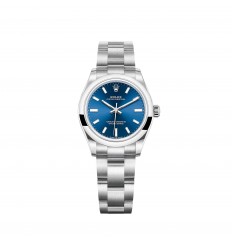 Rolex OysterPerpetual 31 esfera azul brillante réplica de reloj