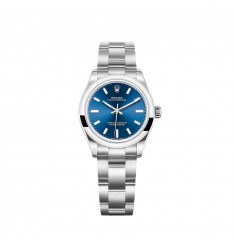 Rolex OysterPerpetual 31 esfera azul brillante réplica de reloj
