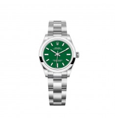 Rolex Oyster Perpetual 31 esfera verde réplica de reloj