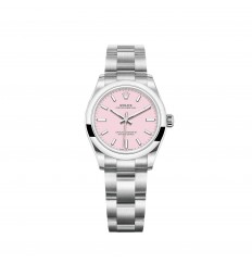Rolex Oyster Perpetual 31 esfera rosa caramelo réplica de reloj