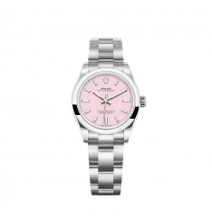 Rolex Oyster Perpetual 31 esfera rosa caramelo réplica de reloj