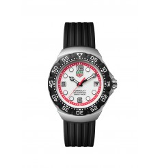 TAG Heuer Formula 1 Solargraph 38 WBY111A.FT8106 Acero Inoxidable Blanco Caucho réplica de reloj TAG Heuer Formula 1 Solargraph 38 WBY111A.FT8106 Acero Inoxidable Blanco Caucho réplica de reloj