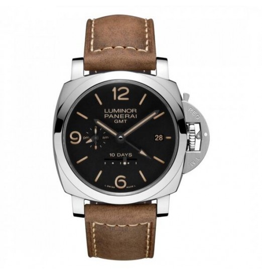 Panerai Luminor 1950 10 Days GMT Automatic acero PAM00533 Réplica Reloj