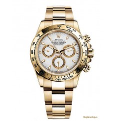 Rolex Cosmograph Daytona Verde Oyster Oro Amarillo 18K De Dial 116508GRSO Réplica Reloj