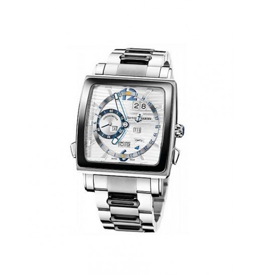 Ulysse Nardin Complications Quadrato Dual Time Perpetual 320-90-8M/91 Replica Reloj