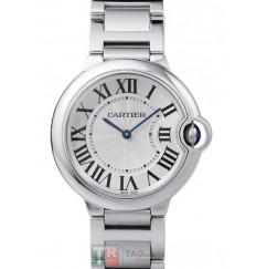 Cartier Ballon Bleu Mujeres 36mm W69011Z4 Réplica Reloj