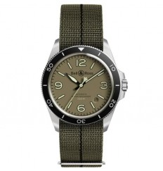 Bell & Ross BR V2-92 Verde Militar BRV292-MKA-ST/SF Replica Reloj