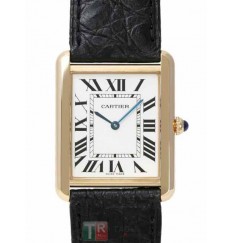Cartier Tank Solo W1018855 LM Oro Amarillo De 18 Quilates Hombres W1018855 Réplica Reloj