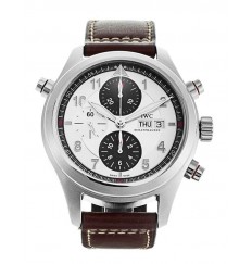 IWC de Aviador Spitfire Double Cronografo Automatico Hombre IW371802 Réplica Reloj