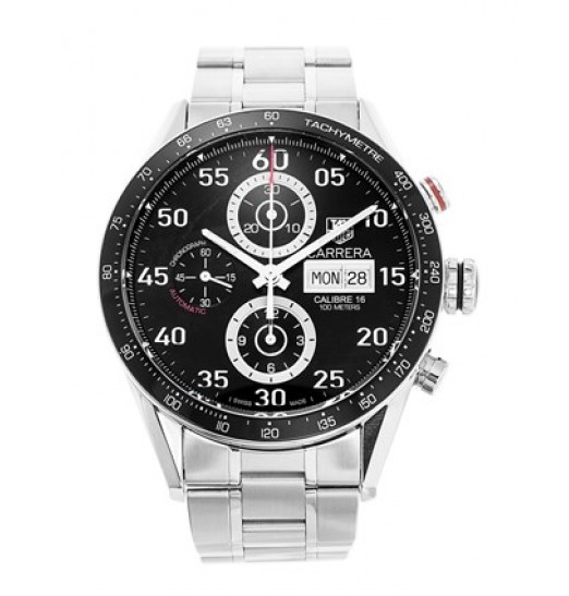 TAG Heuer Carrera Twin-Time Quartz CV2A10.BA0796 Réplica Reloj