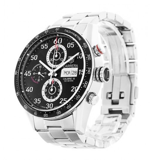 TAG Heuer Carrera Twin-Time Quartz CV2A10.BA0796 Réplica Reloj