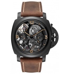 Panerai Luminor 1950 Tourbillon GMT Ceramica PAM00528 Réplica Reloj