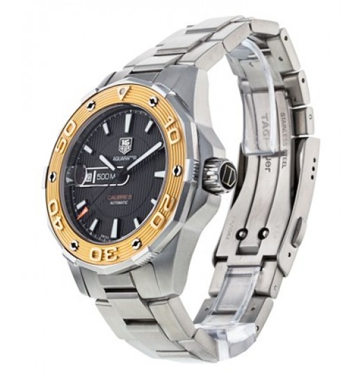 TAG Heuer Aquaracer 500M Calibre 5 Oro WAJ2150.BA0870 Réplica Reloj