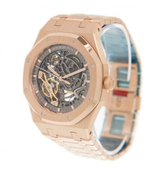 Audemars Piguet Royal Oak Double Balance Wheel Openworked 15407OR.OO.1220OR.01 Réplica Reloj