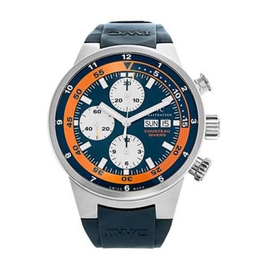 IWC Aquatimer Automatico Cronografo Cousteau Divers 2007 IW378101 Réplica Reloj