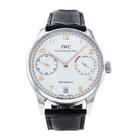 IWC Portuguese Automatico 7 Days IW500114 Réplica Reloj
