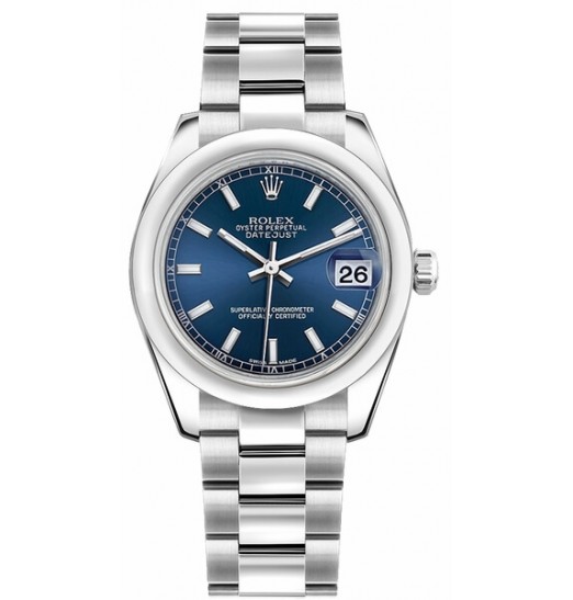 Rolex Datejust Azul Palo Dial Unisex 178240 Réplica Reloj