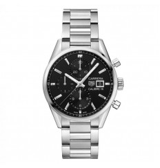 TAG Heuer Carrera Automatico Cronografo Negro Steel bracelet CBK2110.BA0715 Réplica Reloj