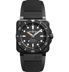 Bell & Ross BR 03 92 Instruments Diver Black Ceramic BR0392-D-BL-CE/SRB Replica Reloj