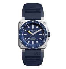 Bell & Ross BR 03-92 Instruments Diver Blue para hombre BR0392-D-BU-ST-SRB Replica Reloj