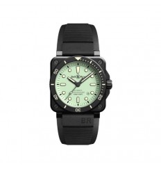 Bell & Ross BR 03-92 Instruments Diver Full Lum para hombre BR0392-D-C5-CE/SRB Replica Reloj