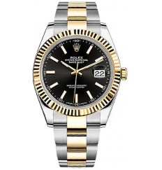 Rolex Datejust 41 Hombres Automatic 126333-BLKSO Réplica Reloj