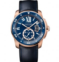 Cartier Calibre De Cartier Diver azul WGCA0009 Réplica Reloj