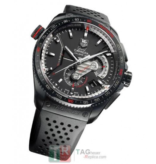 TAG Heuer Grand Carrera Calibre 36 RS2 Caliper Cronografo Ti2 Q CAV5185.FC6237 Réplica Reloj