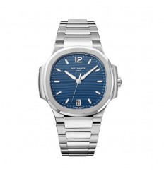 Patek Philippe Nautilus Azul Opalina Dial Automatico Para Dama 7118/1A-001 Réplica Reloj