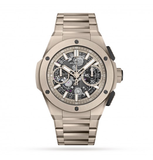 Hublot Big Bang integrado ceramica beige 42 mm para hombre 451.CZ.4620.CZ