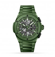 Hublot Big Bang Integrado Ceramica Verde 42mm para hombre 451.GX.5220.GX