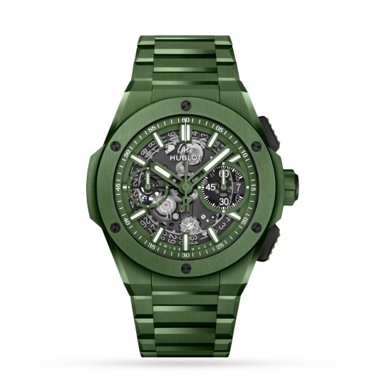 Hublot Big Bang Integrado Ceramica Verde 42mm para hombre 451.GX.5220.GX