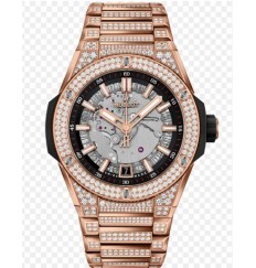 Hublot Big Bang Integrated Time Only 40 mm - King Gold Pave 456.OX.0180.OX.3704
