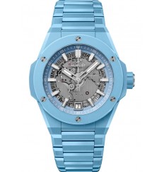 Hublot Big Bang Integrated Time Only Ceramica azul cielo 40 mm para hombre de edicion limitada gris 456.EX.5120.EX