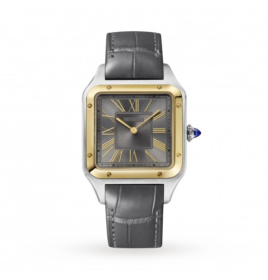 Cartier Santos-Dumont Grande Oro Amarillo Alta Autonomia Cuarzo W2SA0028