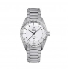Omega Constellation Globemaster de 39 mm para hombre en plata O13030392102001