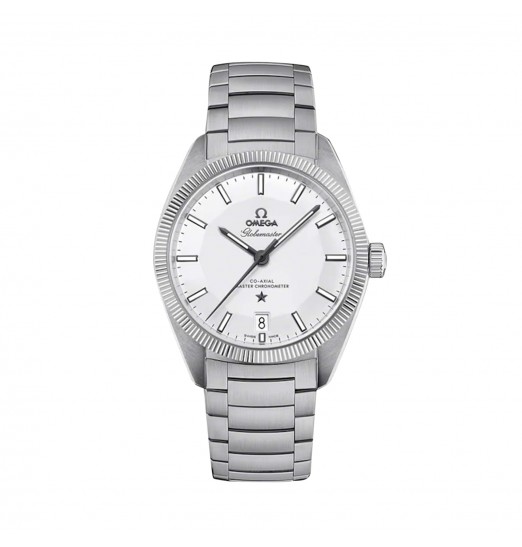 Omega Constellation Globemaster de 39 mm para hombre en plata O13030392102001