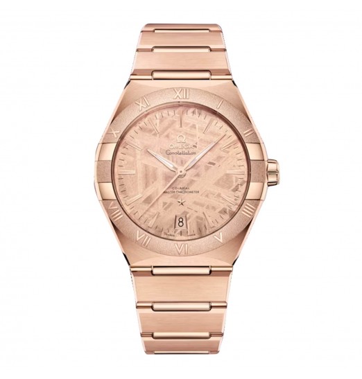 Omega Constellation de 41 mm para hombre, color rosa O13150412199002