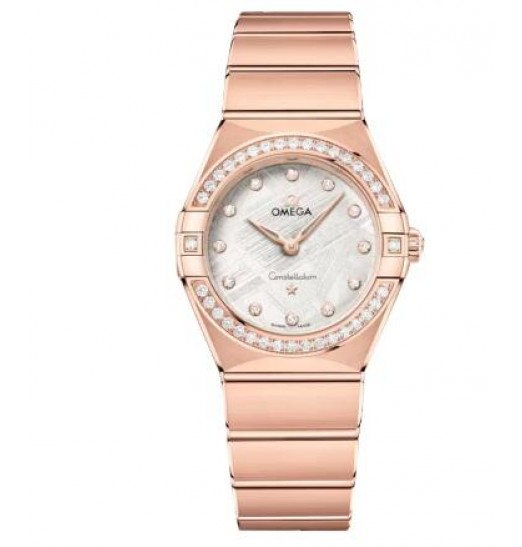 Omega Constellation de 28 mm para mujer en gris O13155286099005