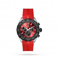 TAG Heuer Formula 1 Cronografo 43mm para hombre Rojo CAZ101AN.FT8055