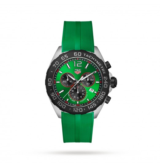 TAG Heuer Formula 1 Cronografo 43mm para hombre Verde CAZ101AP.FT8056