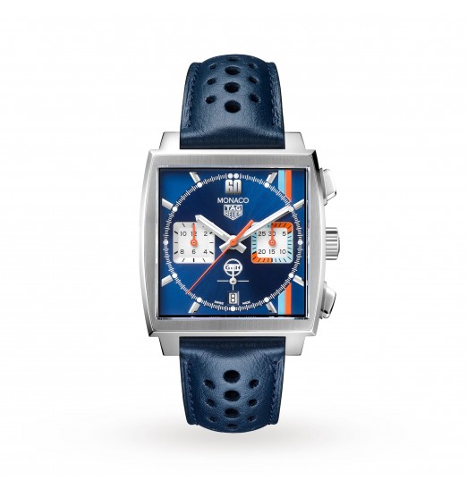 TAG Heuer Monaco Gulf Edicion especial 39 mm para hombre CBL2115.FC6494