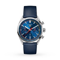 TAG Heuer Carrera Cronografo 42 mm para hombre azul CBN201D.FC6543