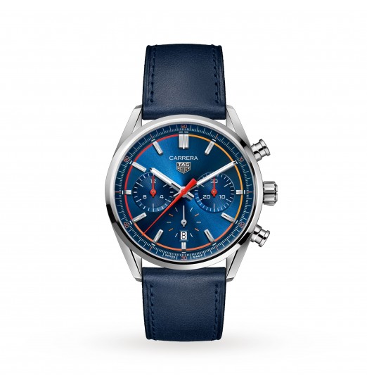 TAG Heuer Carrera Cronografo 42 mm para hombre azul CBN201D.FC6543