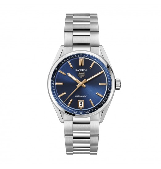 TAG Heuer Carrera Date 36 mm para mujer azul profundo WBN2311.BA0001