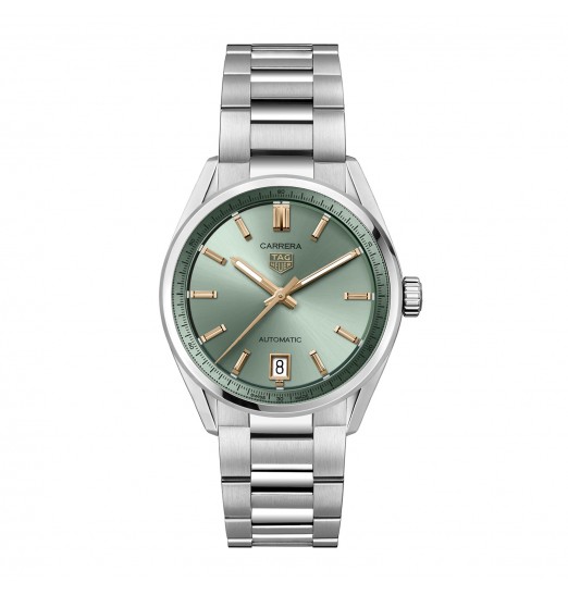 TAG Heuer Carrera Date 36 mm para mujer verde WBN2312.BA0001