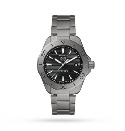 TAG Heuer Aquaracer Professional 200 Solargraph 40 mm para hombre Titanio WBP1180.BF0000