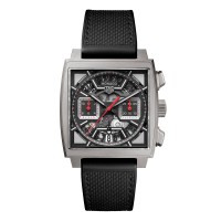 TAG Heuer Monaco Cronografo 39mm para hombre Titanio Negro CBL2183.FT6236